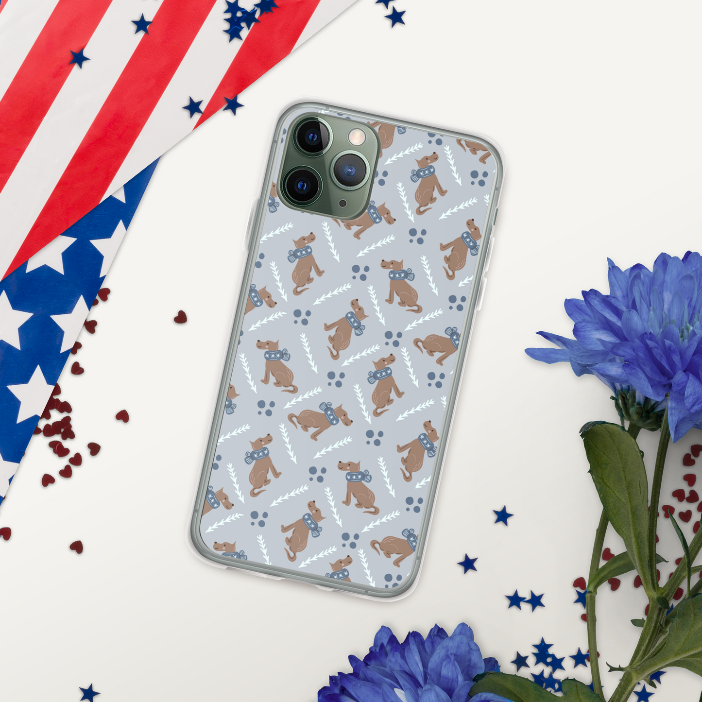 Cozy Dogs | Seamless Patterns | iPhone Case - #4
