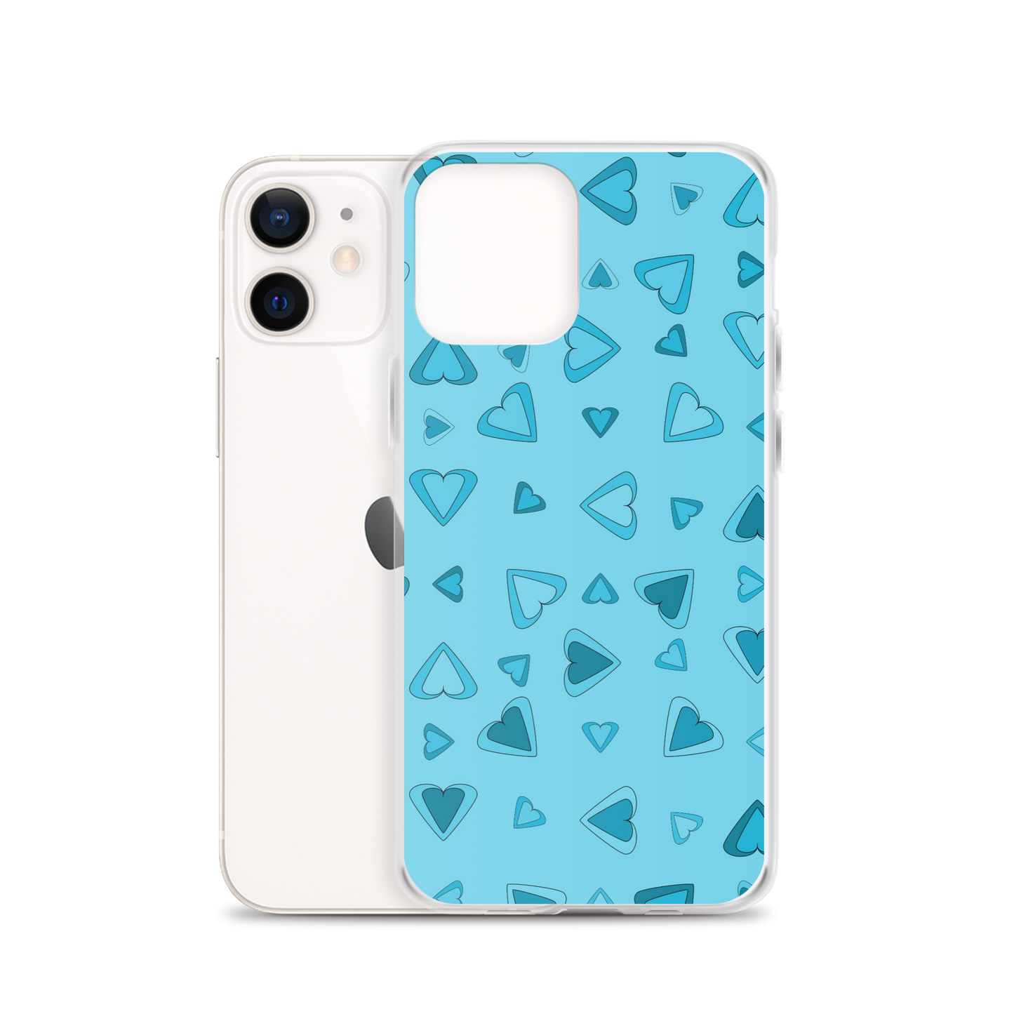 Rainbow Of Hearts | Batch 01 | Seamless Patterns | iPhone Case - #4