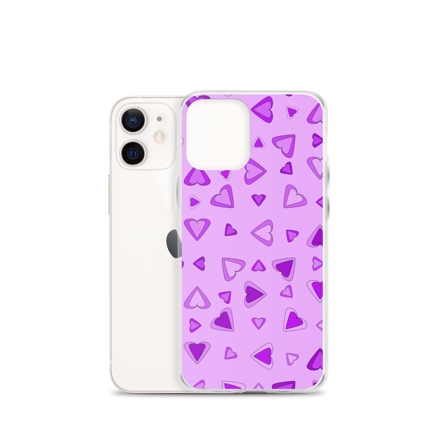 Rainbow Of Hearts | Batch 01 | Seamless Patterns | iPhone Case - #3