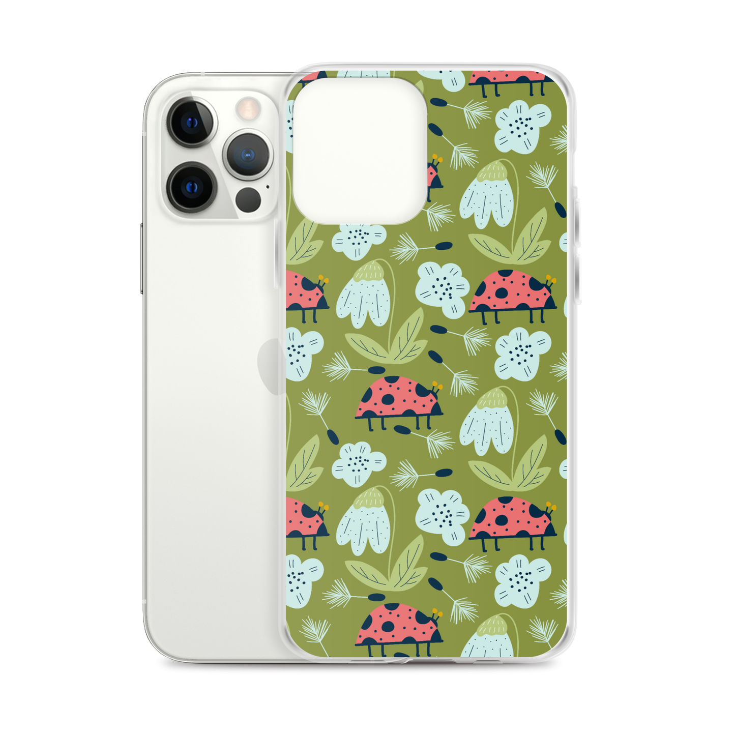 Scandinavian Spring Floral | Seamless Patterns | iPhone Case - #5