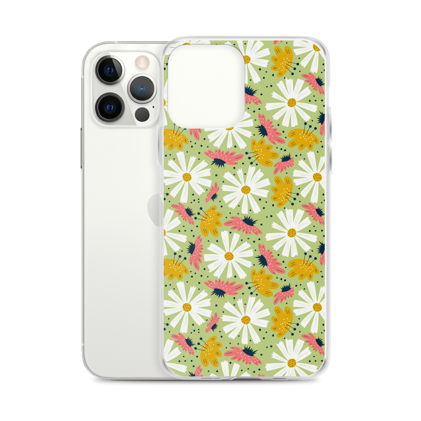 Scandinavian Spring Floral | Seamless Patterns | iPhone Case - #4