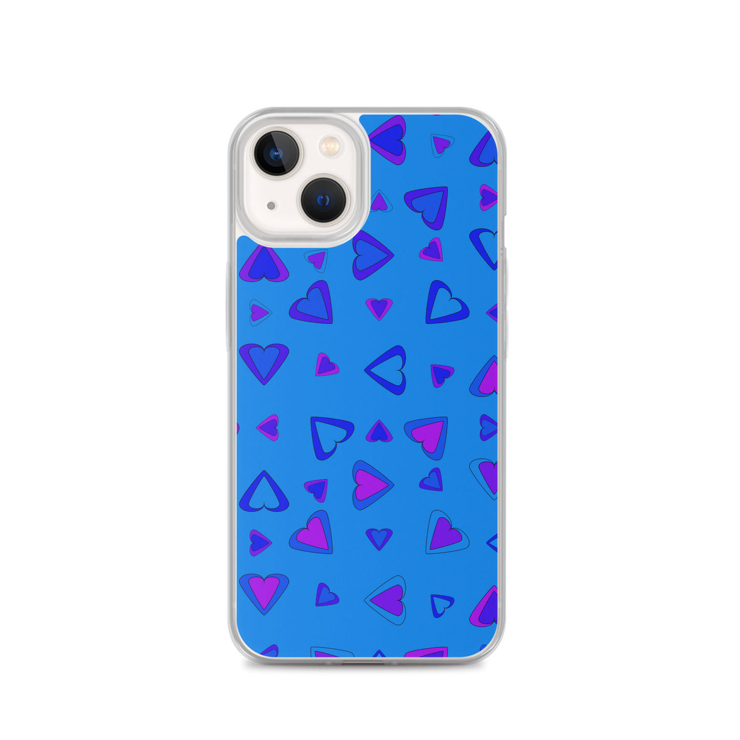 Rainbow Of Hearts | Batch 01 | Seamless Patterns | iPhone Case - #10