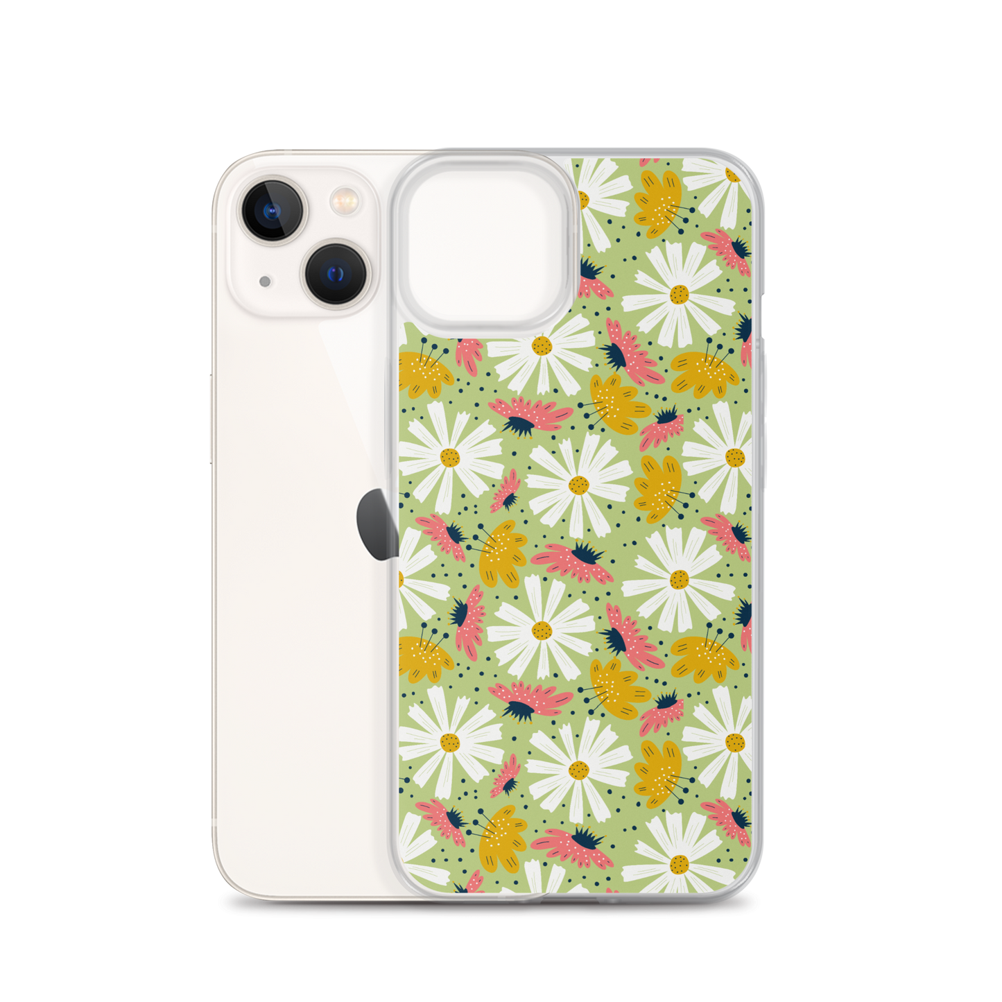 Scandinavian Spring Floral | Seamless Patterns | iPhone Case - #4