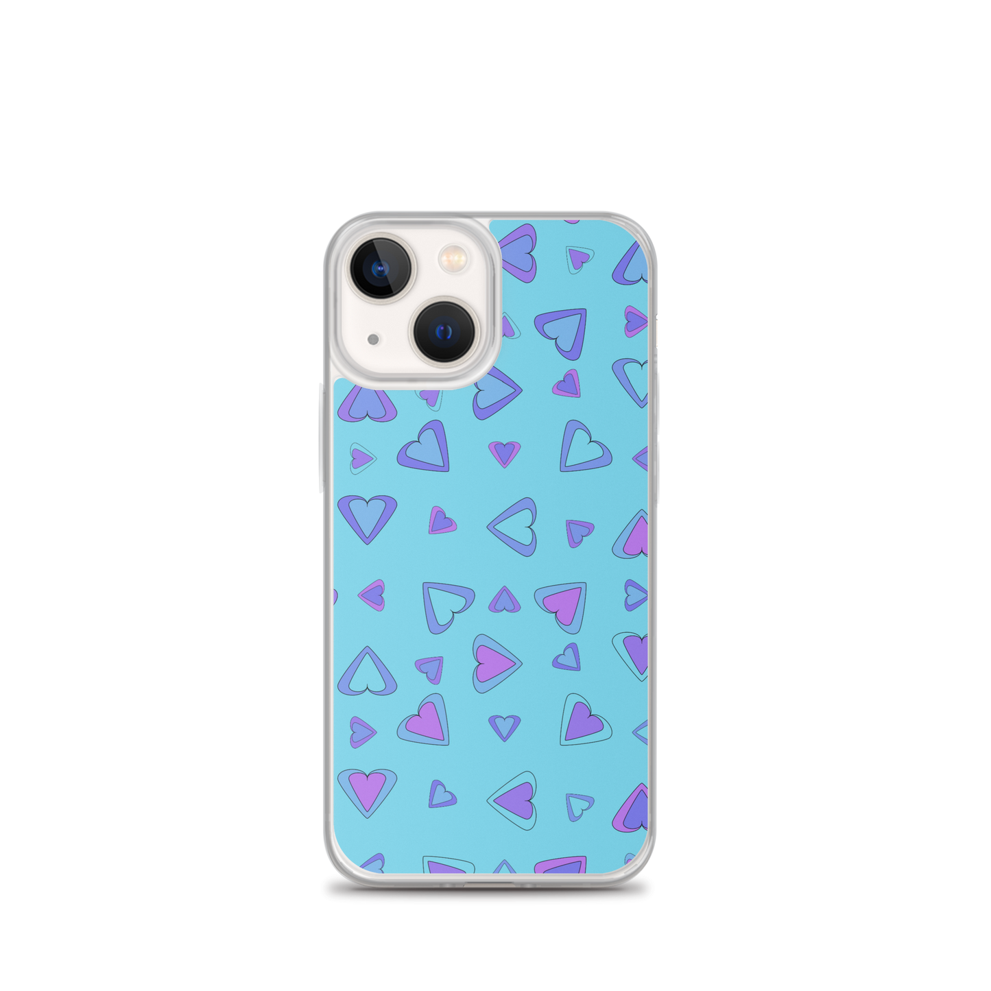 Rainbow Of Hearts | Batch 01 | Seamless Patterns | iPhone Case - #9