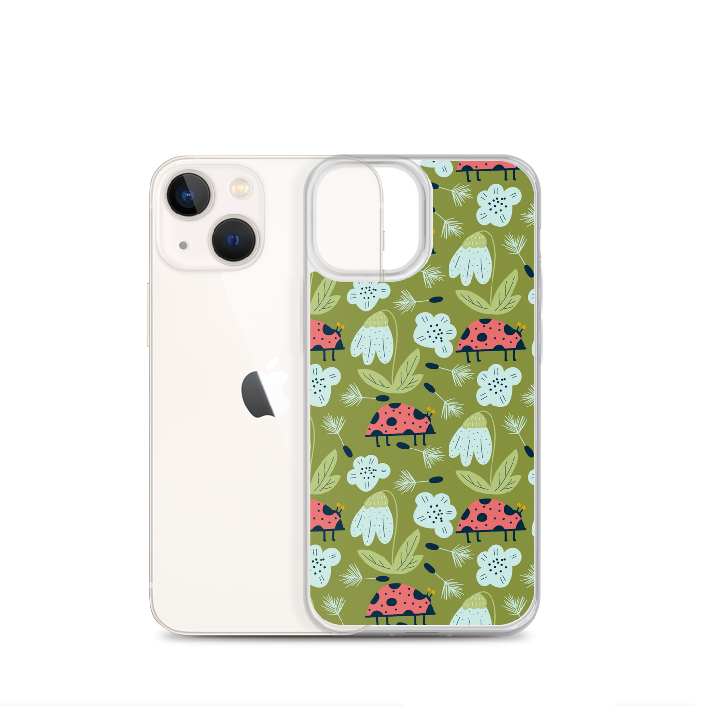 Scandinavian Spring Floral | Seamless Patterns | iPhone Case - #5