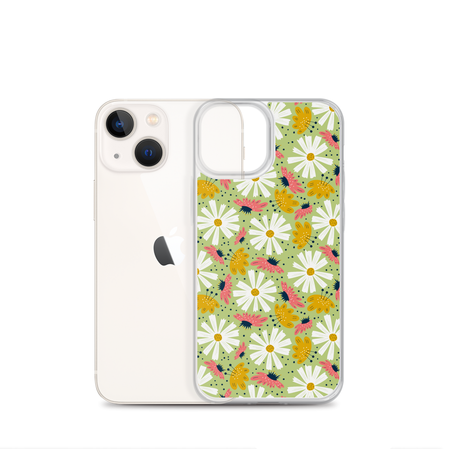 Scandinavian Spring Floral | Seamless Patterns | iPhone Case - #4