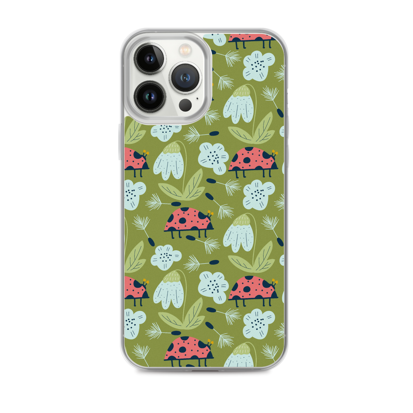 Scandinavian Spring Floral | Seamless Patterns | iPhone Case - #5