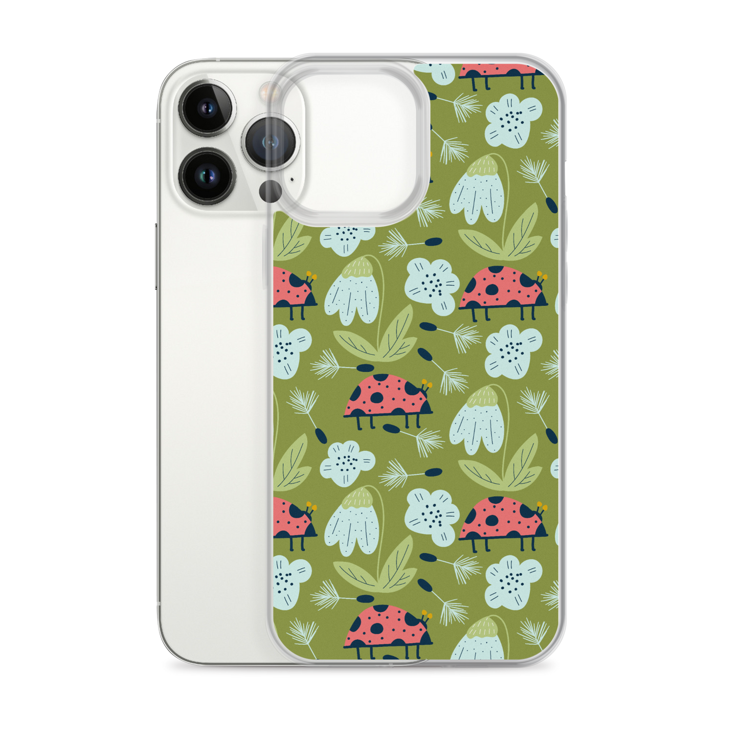 Scandinavian Spring Floral | Seamless Patterns | iPhone Case - #5