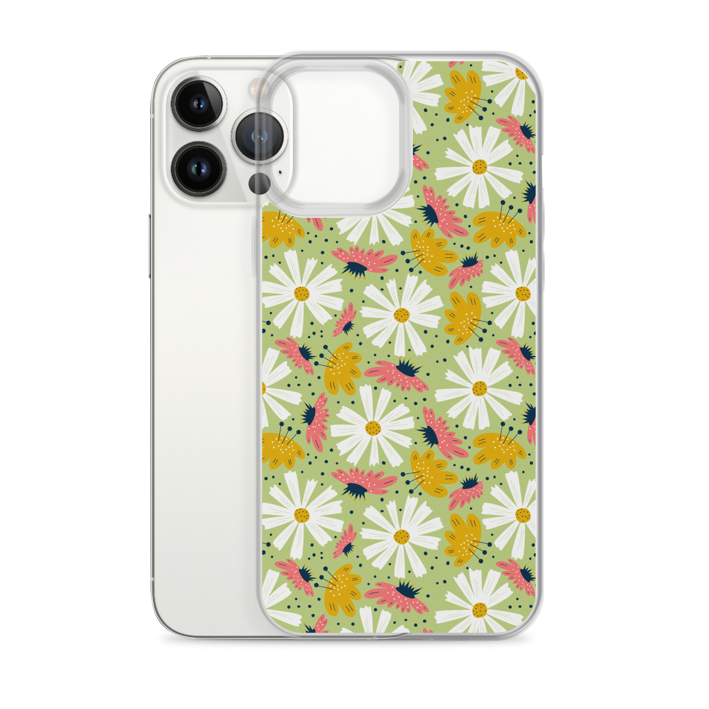 Scandinavian Spring Floral | Seamless Patterns | iPhone Case - #4