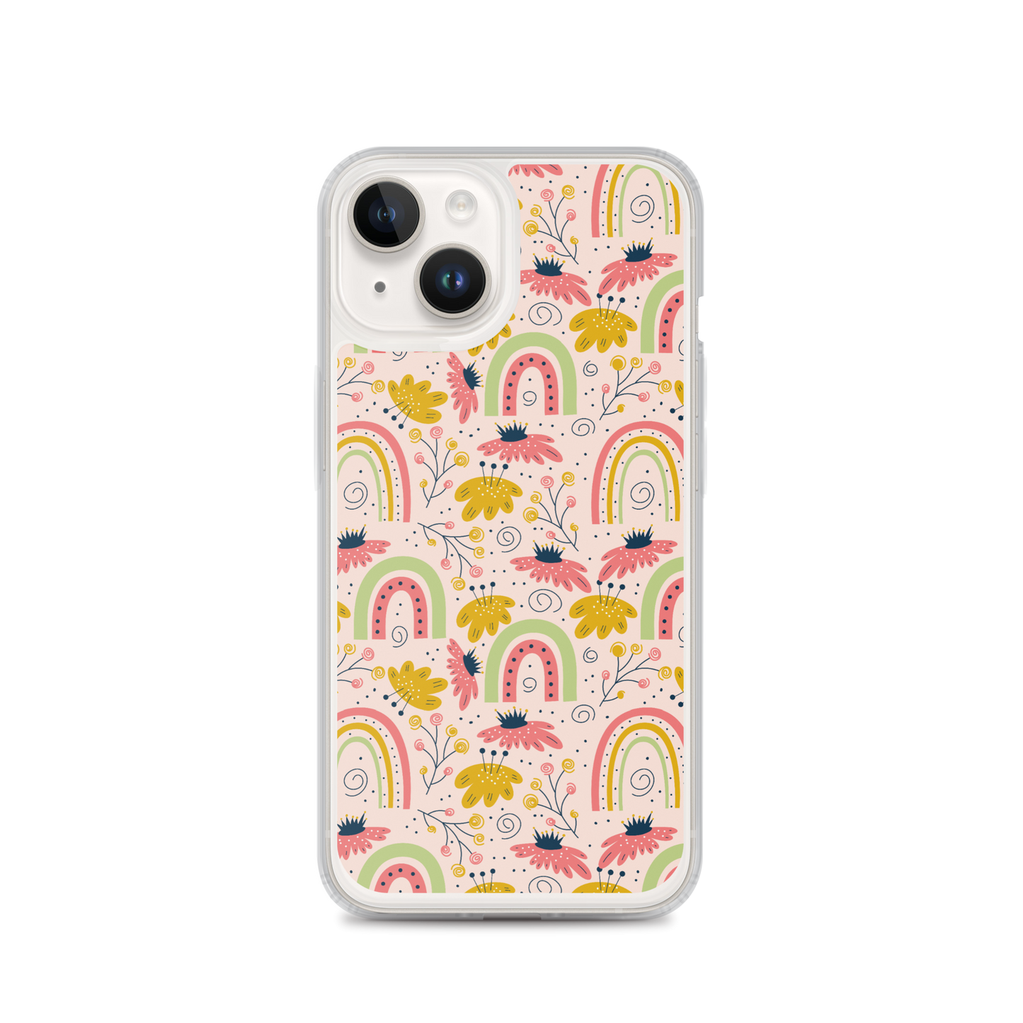 Scandinavian Spring Floral | Seamless Patterns | iPhone Case - #7