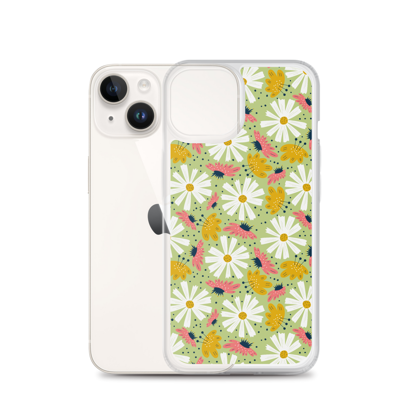 Scandinavian Spring Floral | Seamless Patterns | iPhone Case - #4