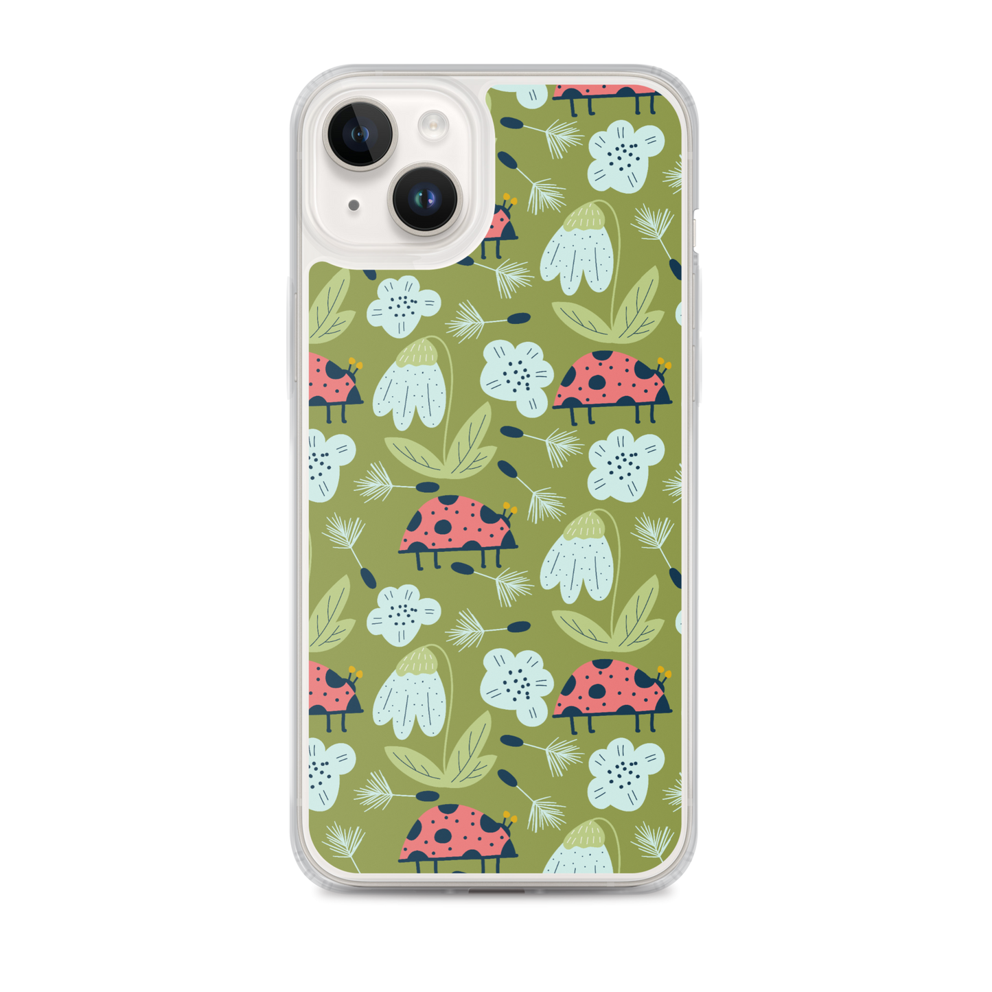 Scandinavian Spring Floral | Seamless Patterns | iPhone Case - #5