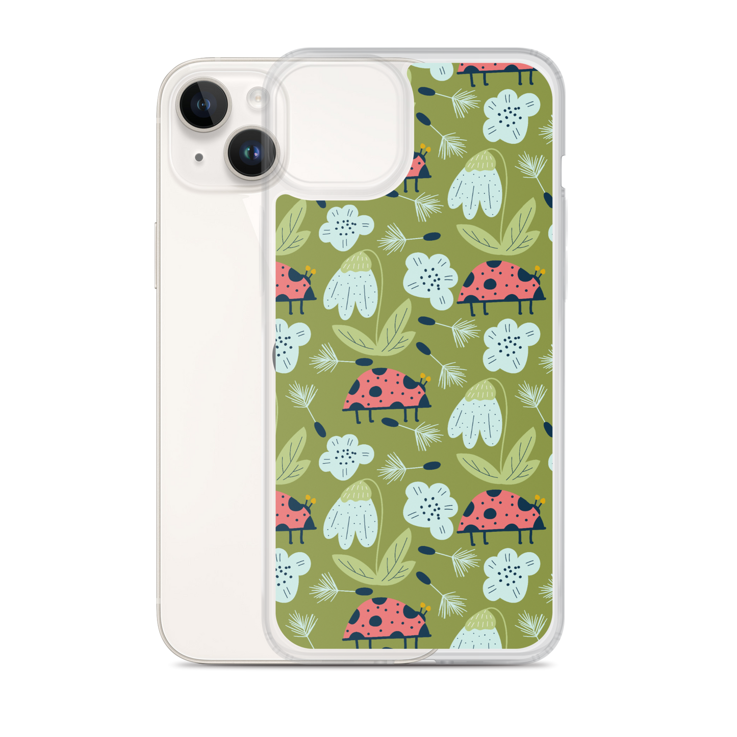 Scandinavian Spring Floral | Seamless Patterns | iPhone Case - #5