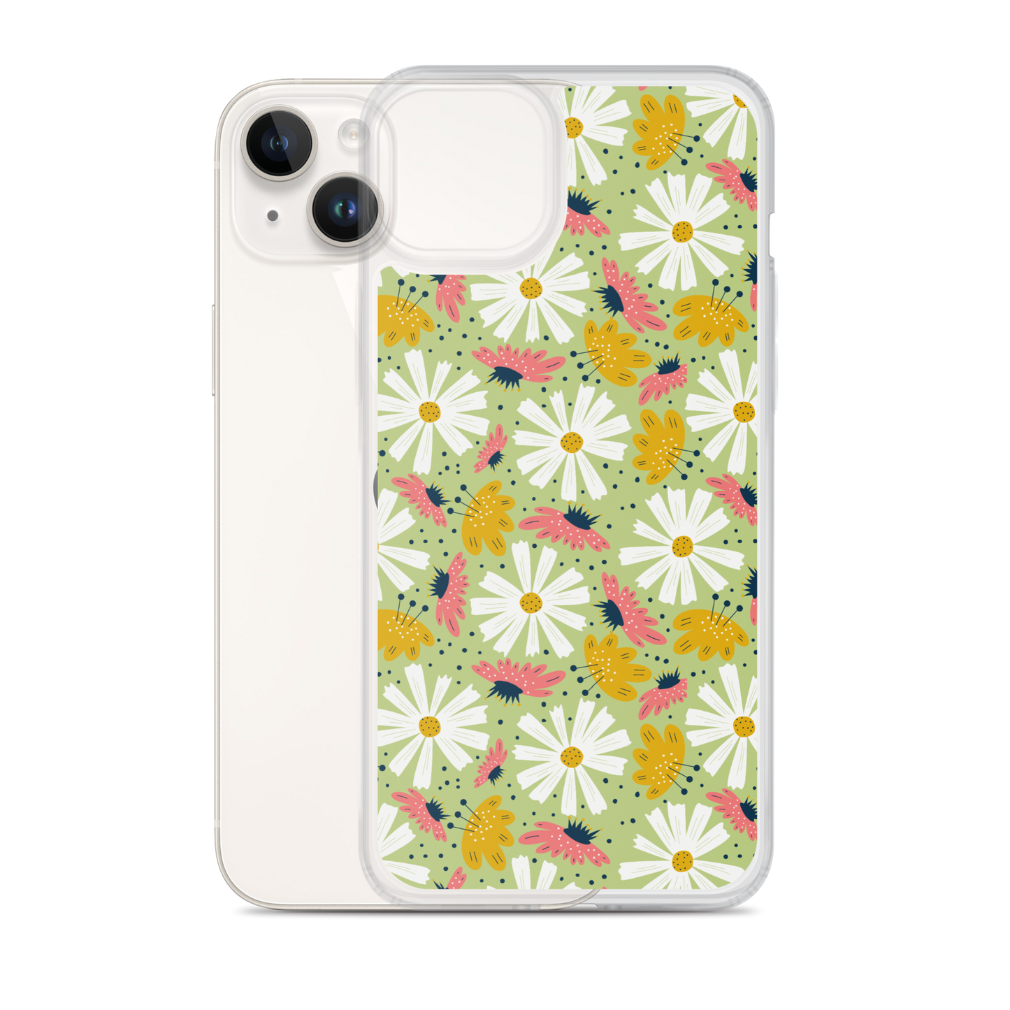 Scandinavian Spring Floral | Seamless Patterns | iPhone Case - #4