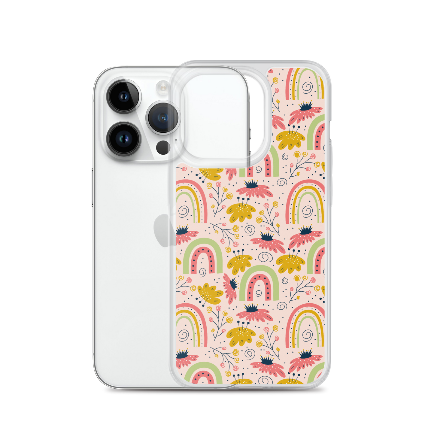 Scandinavian Spring Floral | Seamless Patterns | iPhone Case - #7