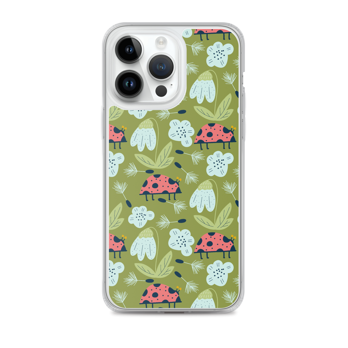 Scandinavian Spring Floral | Seamless Patterns | iPhone Case - #5