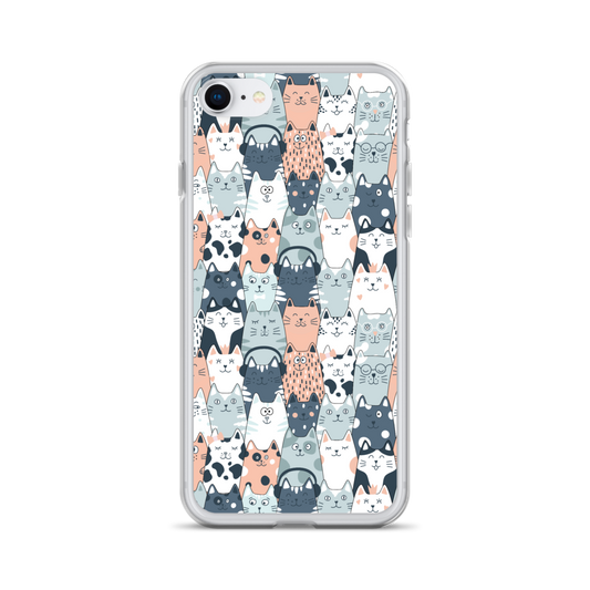 Cat Seamless Pattern Batch 01 | Seamless Patterns | iPhone Case - #7