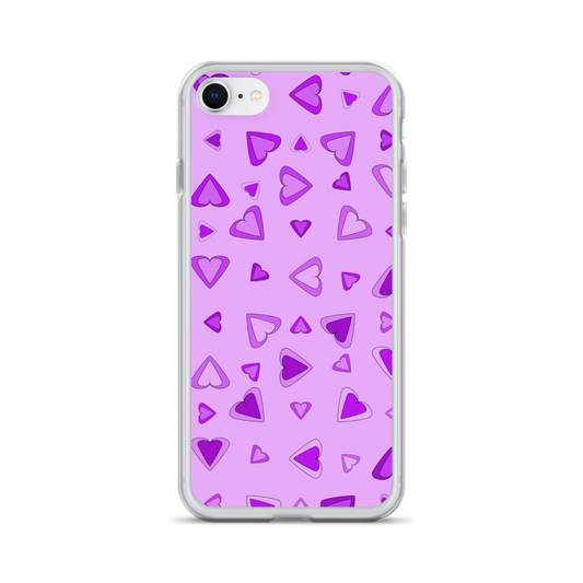 Rainbow Of Hearts | Batch 01 | Seamless Patterns | iPhone Case - #3