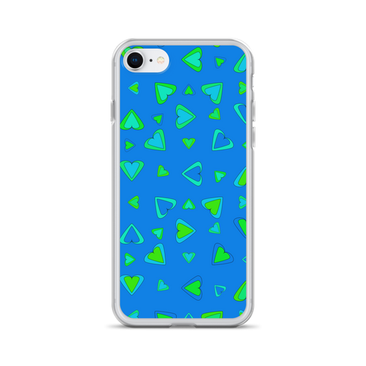 Rainbow Of Hearts | Batch 01 | Seamless Patterns | iPhone Case - #6