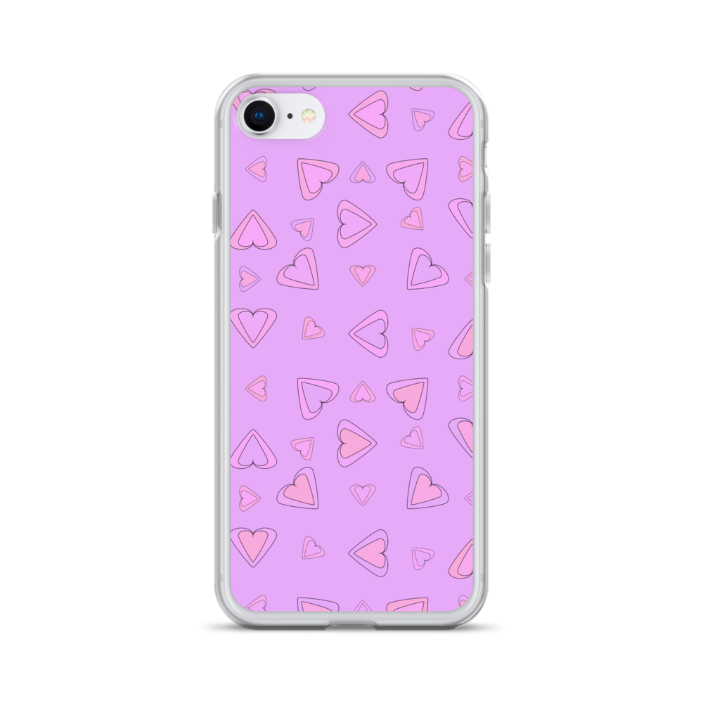 Rainbow Of Hearts | Batch 01 | Seamless Patterns | iPhone Case - #8