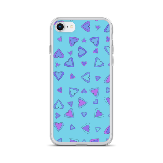 Rainbow Of Hearts | Batch 01 | Seamless Patterns | iPhone Case - #9