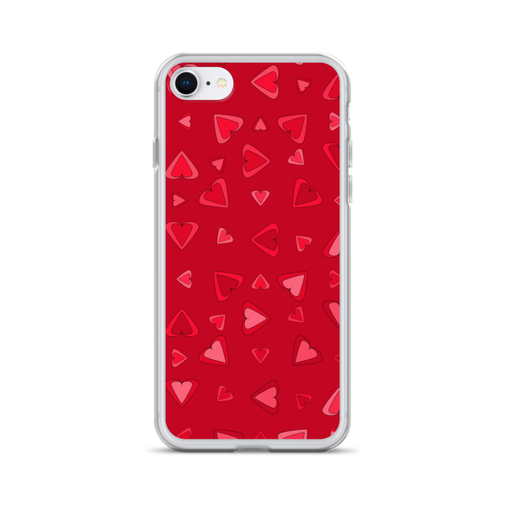 Rainbow Of Hearts | Batch 01 | Seamless Patterns | iPhone Case - #11