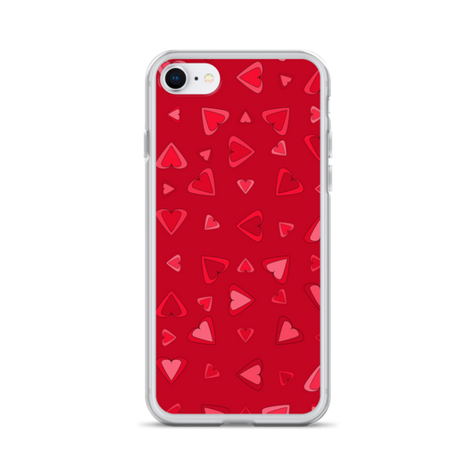 Rainbow Of Hearts | Batch 01 | Seamless Patterns | iPhone Case - #11