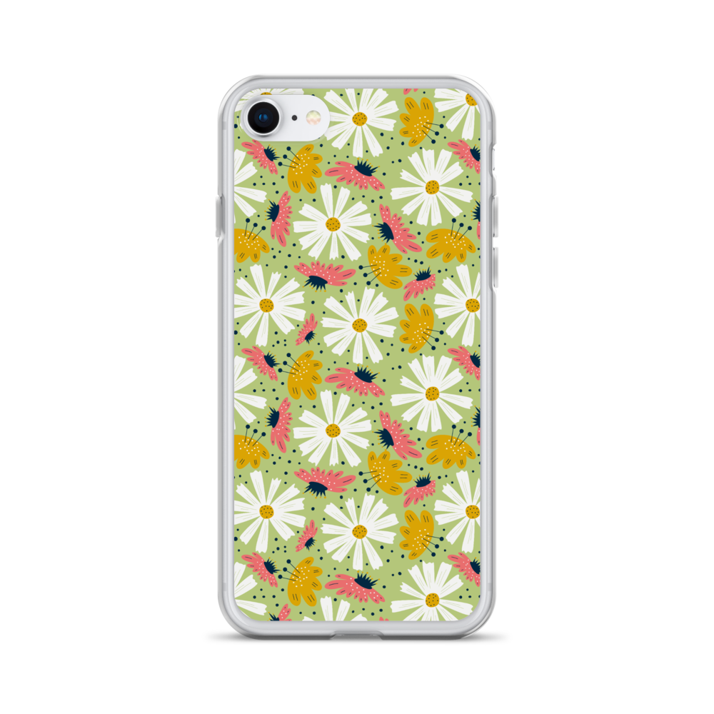 Scandinavian Spring Floral | Seamless Patterns | iPhone Case - #4