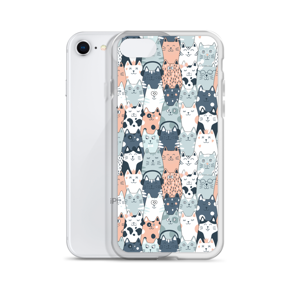 Cat Seamless Pattern Batch 01 | Seamless Patterns | iPhone Case - #7