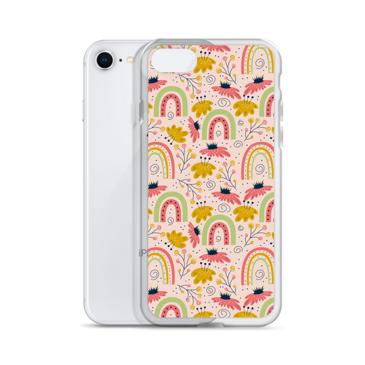 Scandinavian Spring Floral | Seamless Patterns | iPhone Case - #7