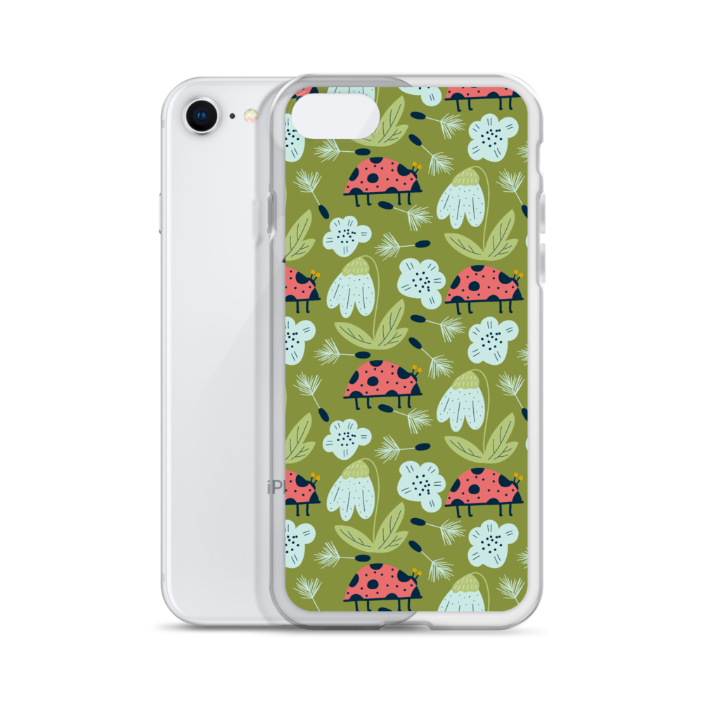 Scandinavian Spring Floral | Seamless Patterns | iPhone Case - #5