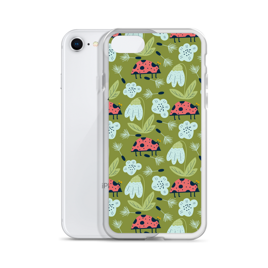 Scandinavian Spring Floral | Seamless Patterns | iPhone Case - #5