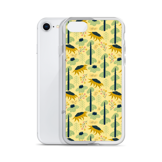 Scandinavian Spring Floral | Seamless Patterns | iPhone Case - #1