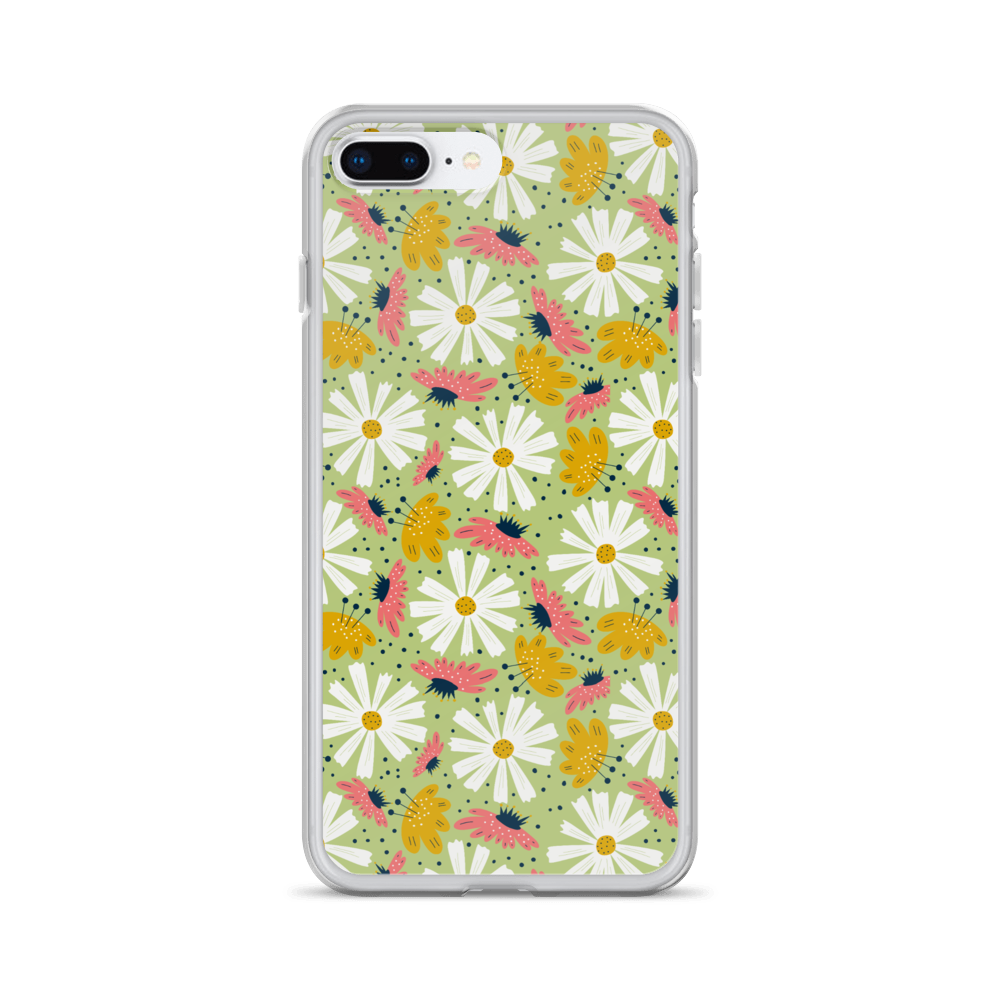 Scandinavian Spring Floral | Seamless Patterns | iPhone Case - #4