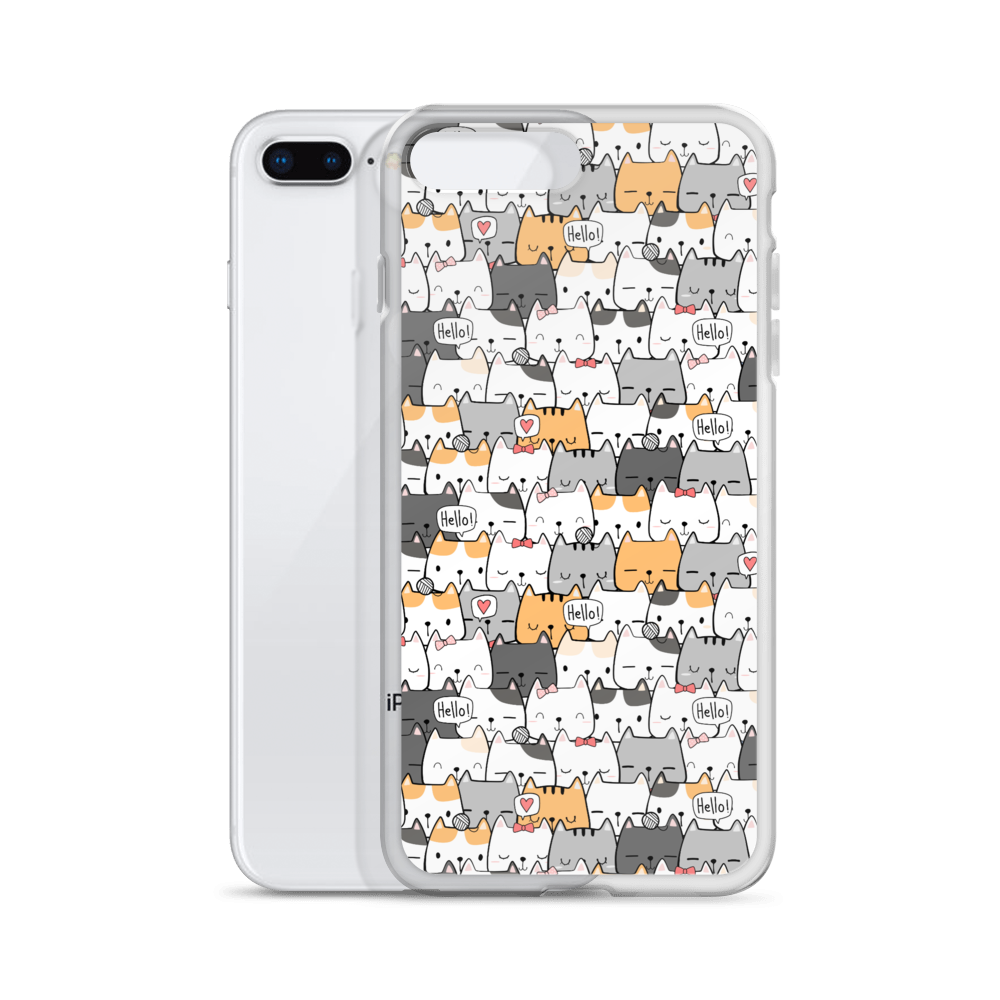 Cat Seamless Pattern Batch 01 | Seamless Patterns | iPhone Case - #6