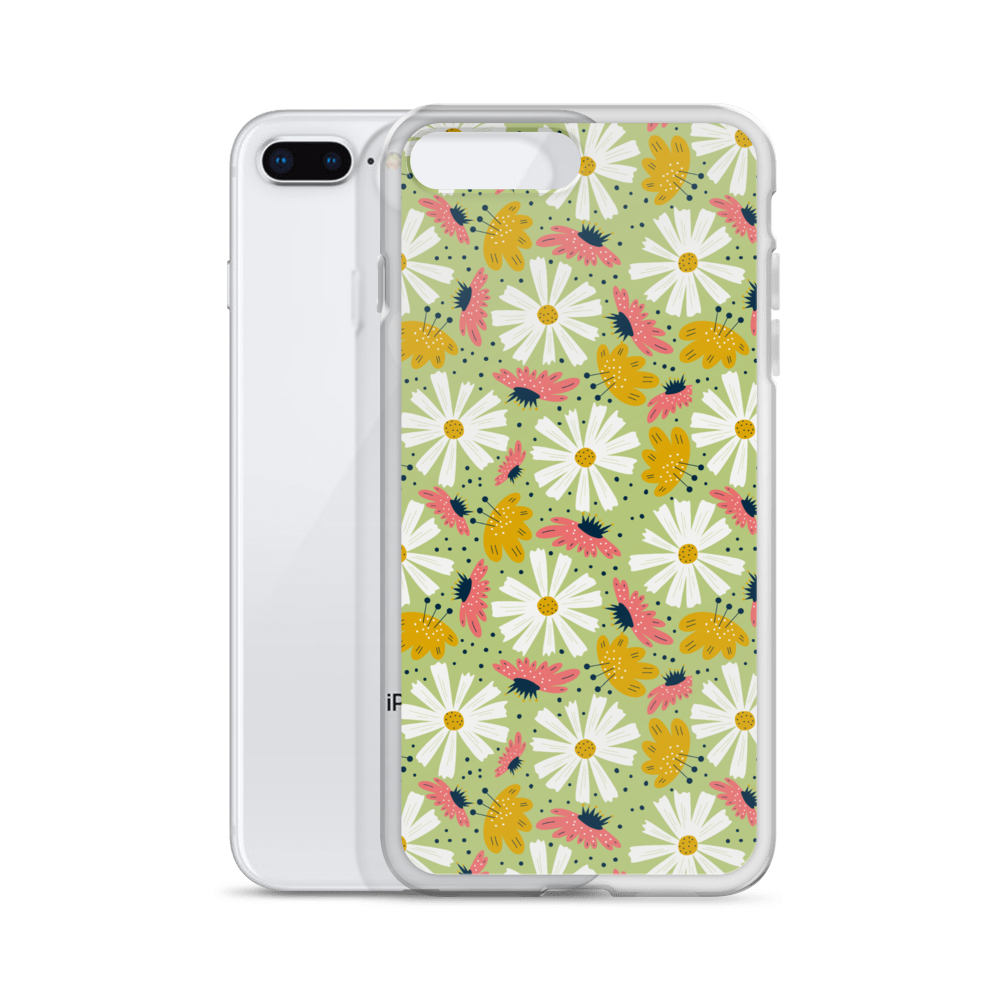 Scandinavian Spring Floral | Seamless Patterns | iPhone Case - #4