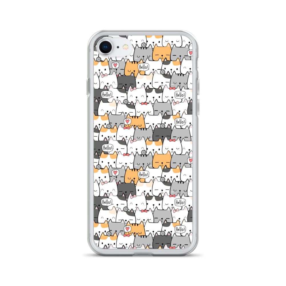 Cat Seamless Pattern Batch 01 | Seamless Patterns | iPhone Case - #6