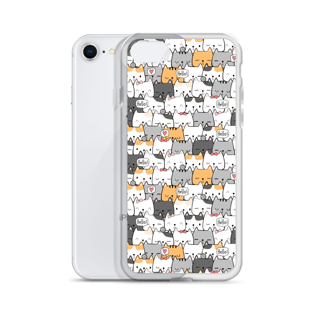 Cat Seamless Pattern Batch 01 | Seamless Patterns | iPhone Case - #6