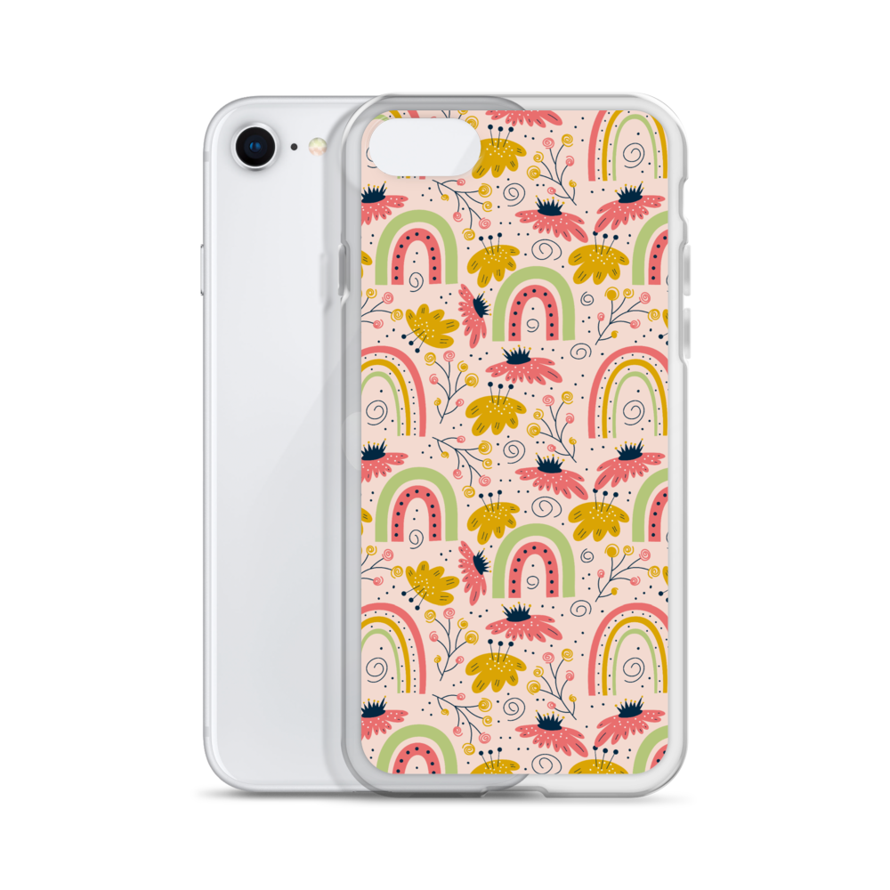 Scandinavian Spring Floral | Seamless Patterns | iPhone Case - #7