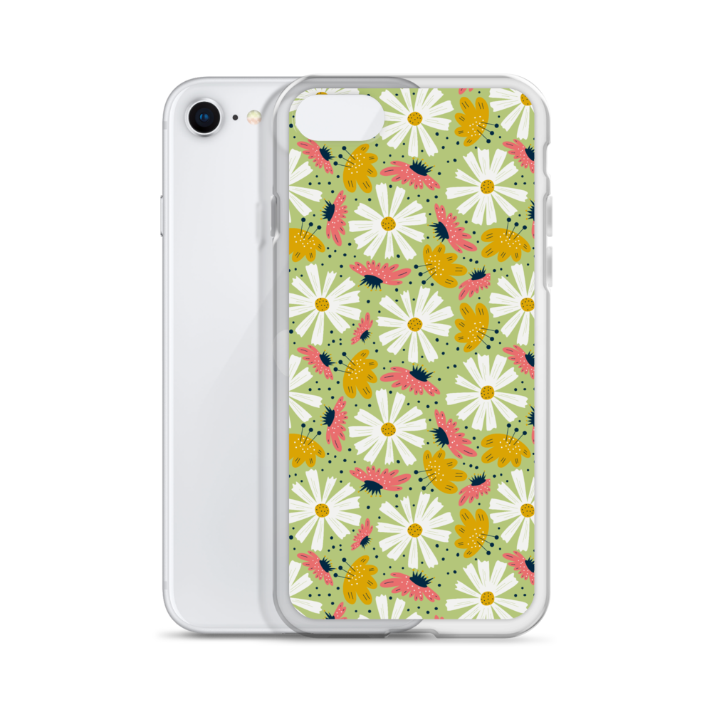 Scandinavian Spring Floral | Seamless Patterns | iPhone Case - #4