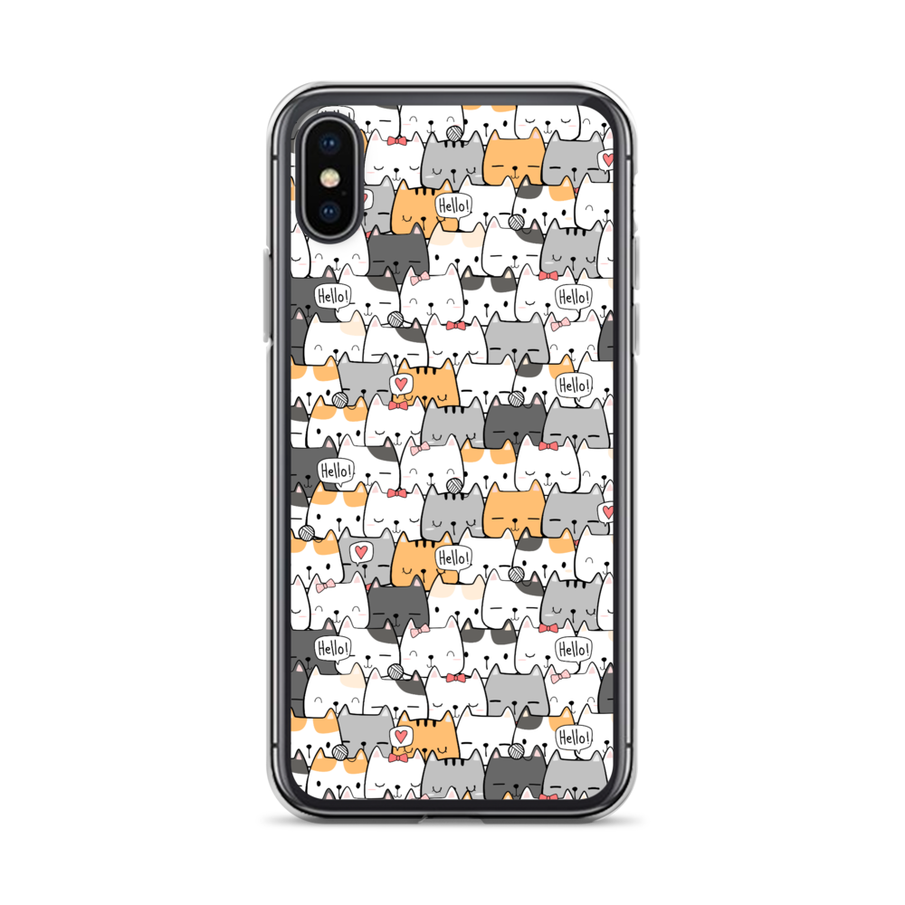 Cat Seamless Pattern Batch 01 | Seamless Patterns | iPhone Case - #6