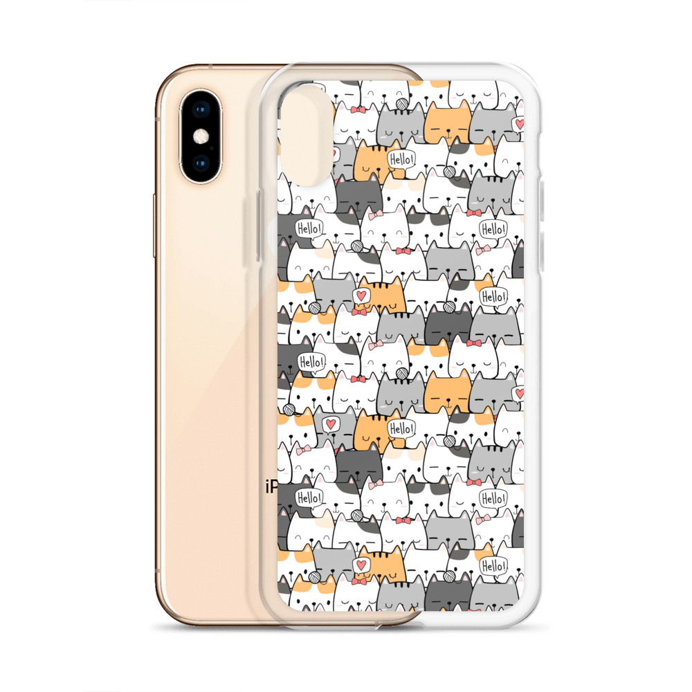 Cat Seamless Pattern Batch 01 | Seamless Patterns | iPhone Case - #6