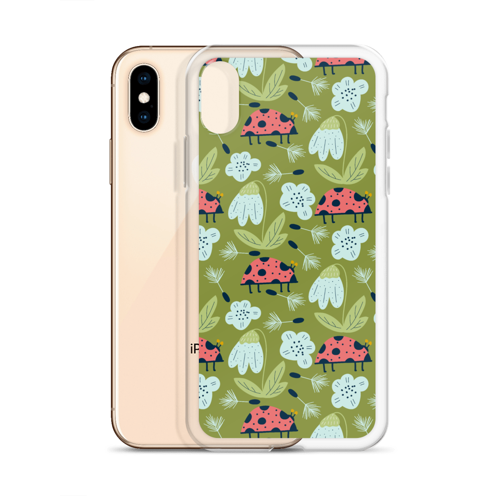 Scandinavian Spring Floral | Seamless Patterns | iPhone Case - #5