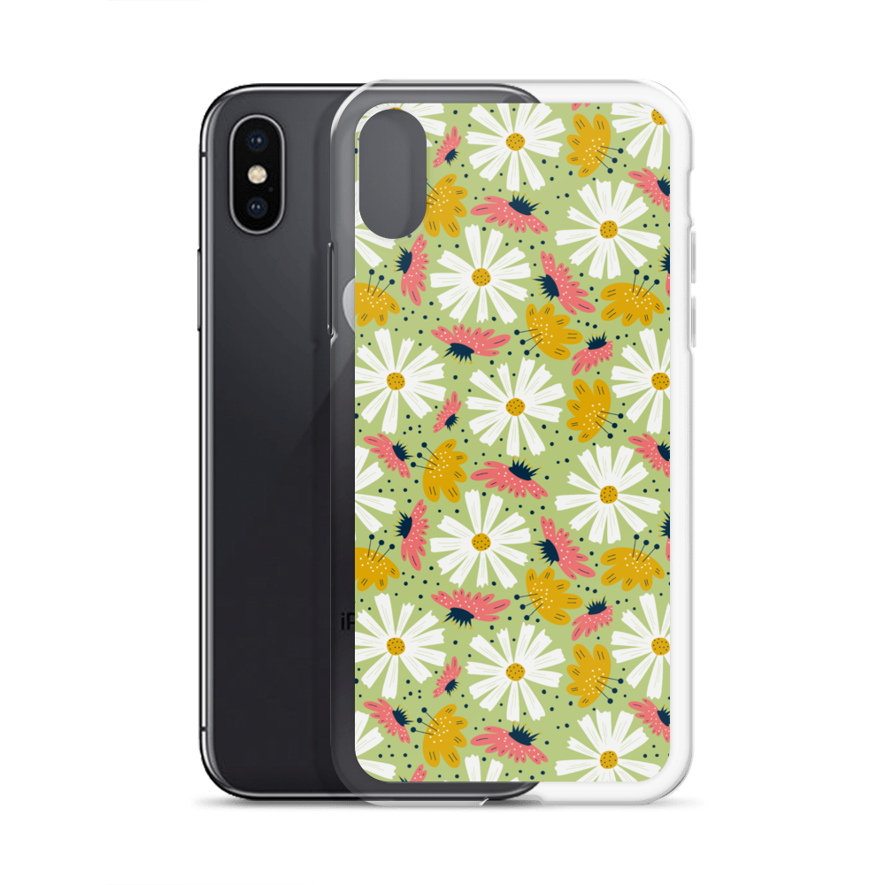 Scandinavian Spring Floral | Seamless Patterns | iPhone Case - #4