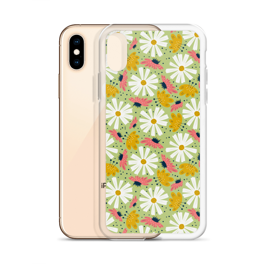 Scandinavian Spring Floral | Seamless Patterns | iPhone Case - #4