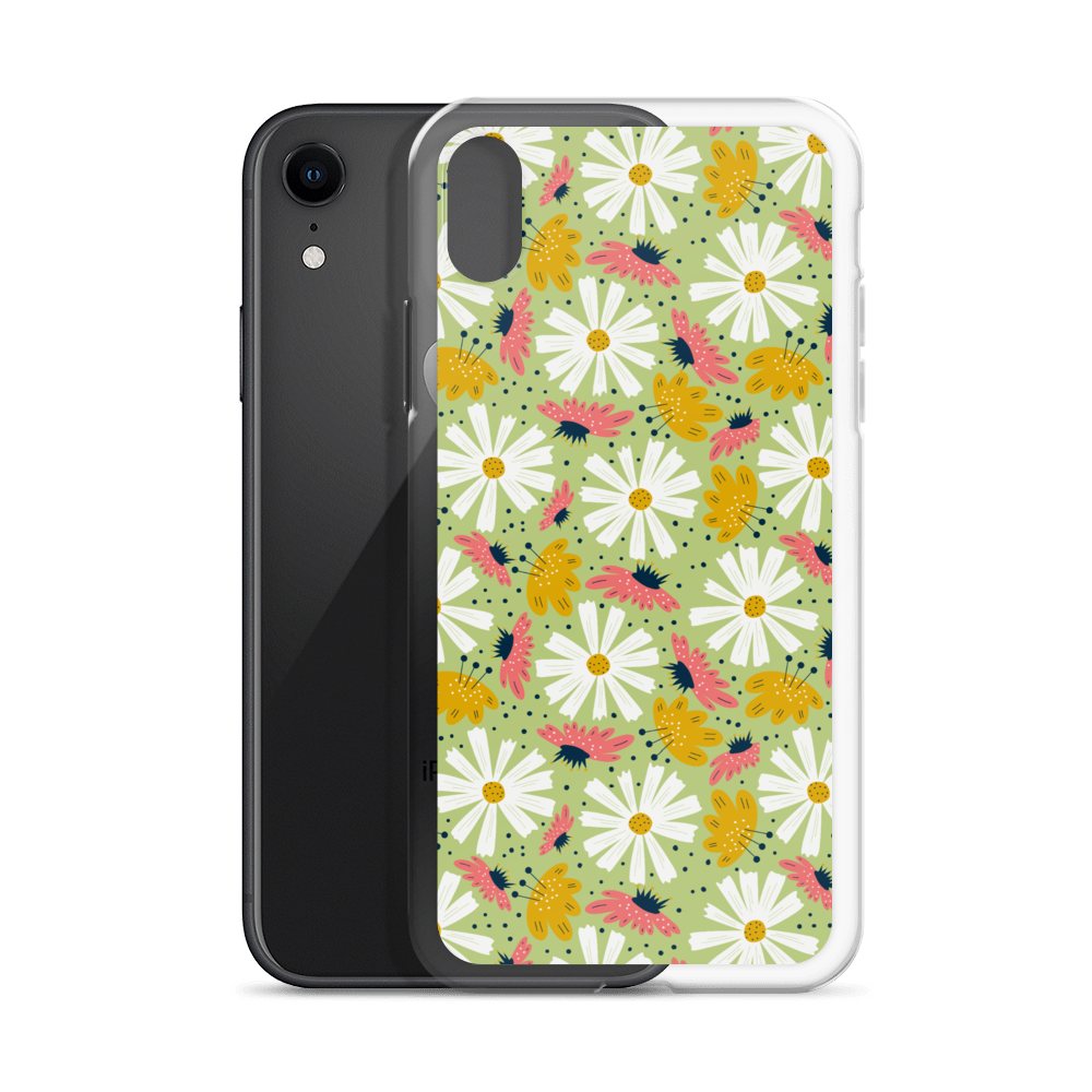 Scandinavian Spring Floral | Seamless Patterns | iPhone Case - #4