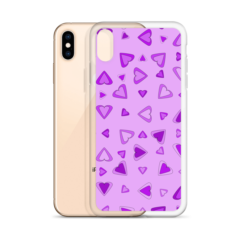 Rainbow Of Hearts | Batch 01 | Seamless Patterns | iPhone Case - #3