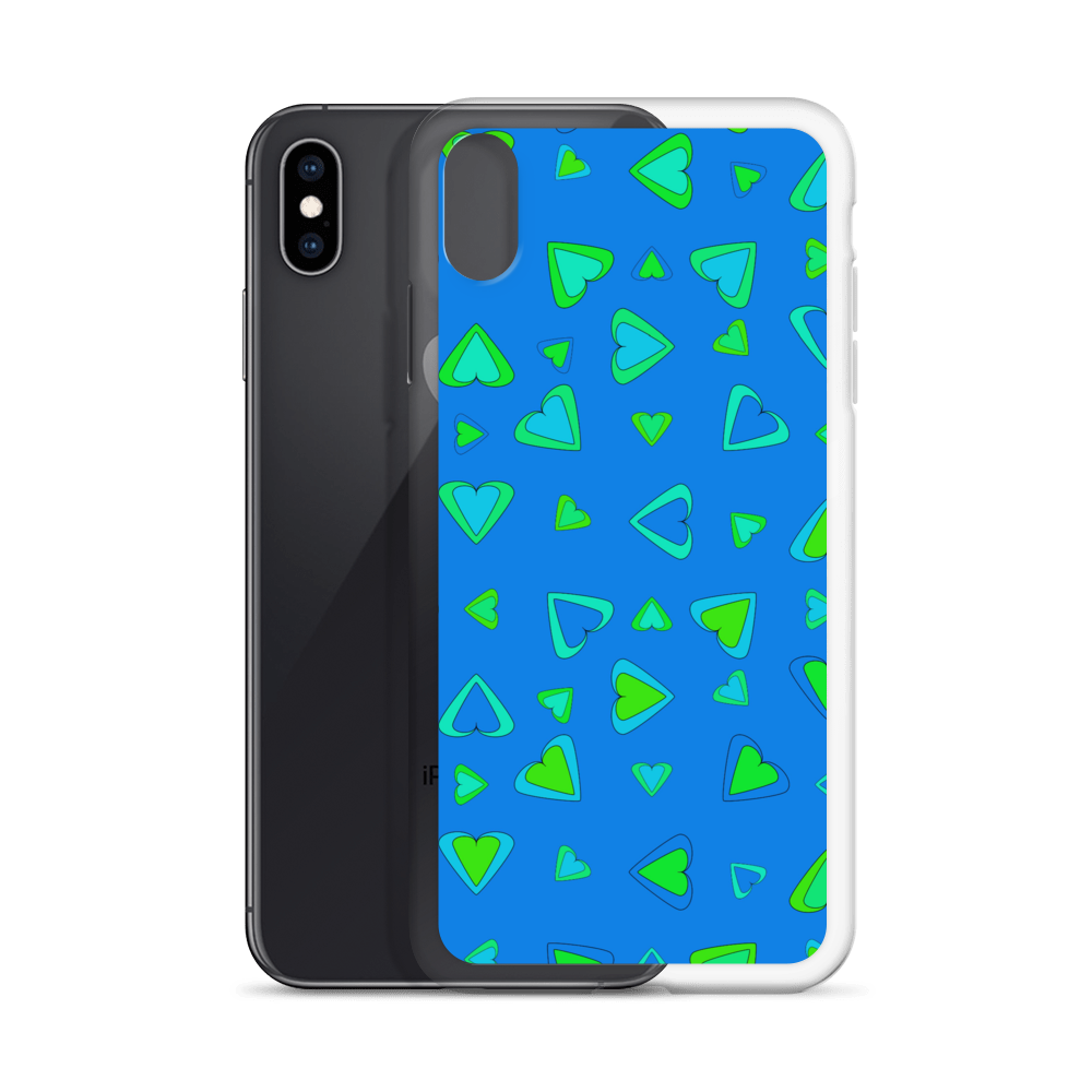 Rainbow Of Hearts | Batch 01 | Seamless Patterns | iPhone Case - #6