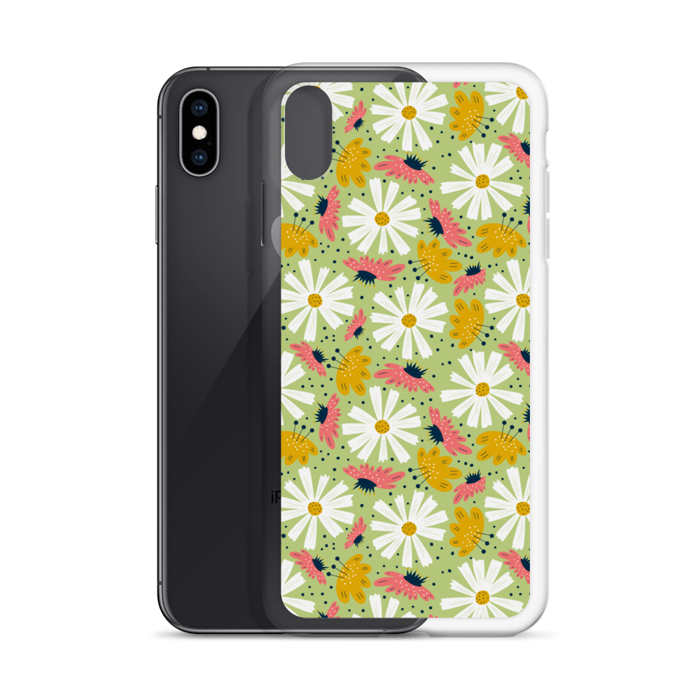 Scandinavian Spring Floral | Seamless Patterns | iPhone Case - #4