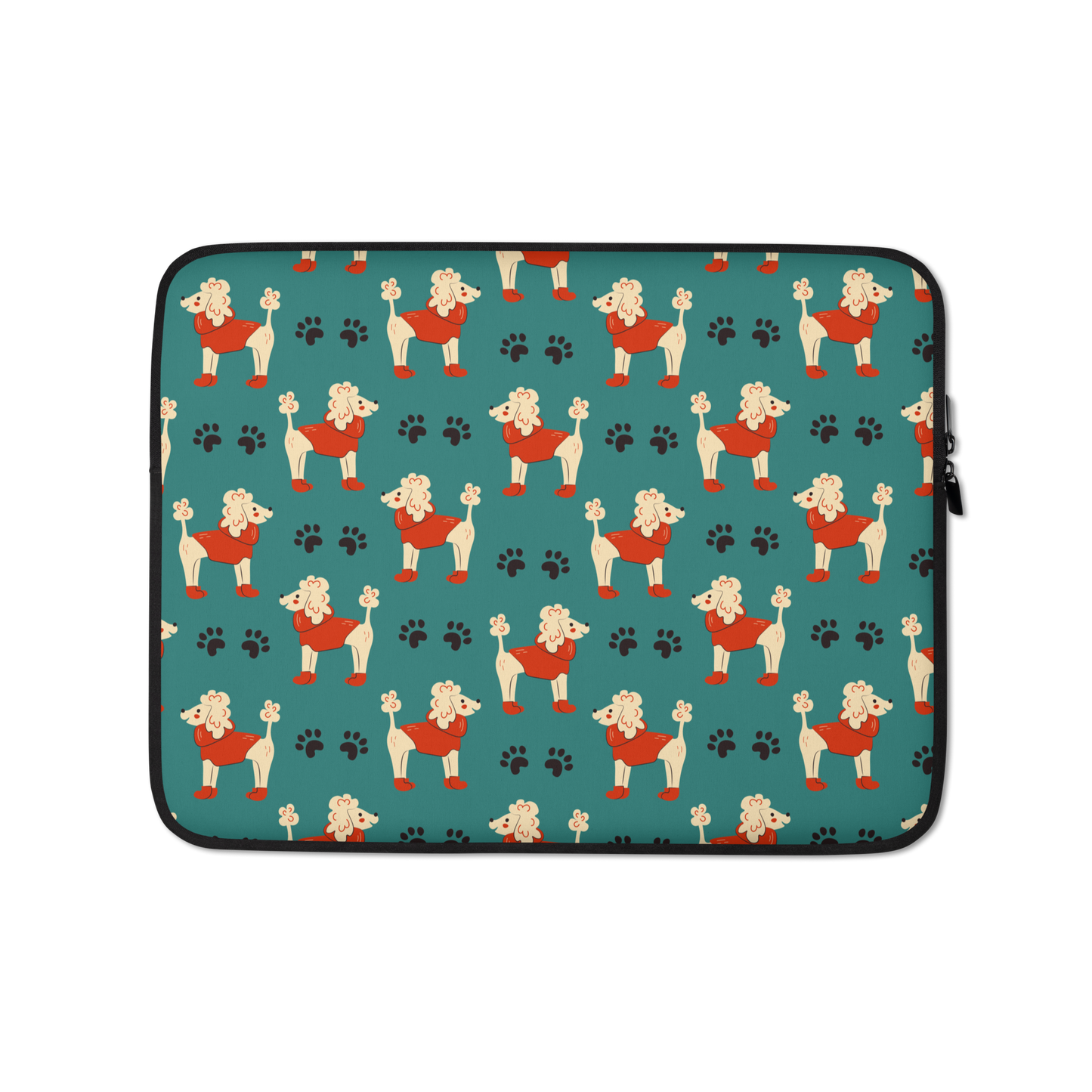 Cozy Dogs | Seamless Patterns | Laptop Sleeve - #1